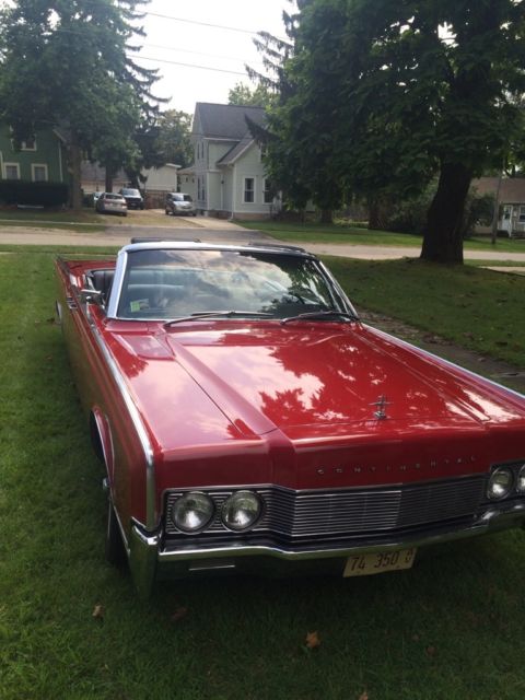 1967 Lincoln Continental V8 Convertible Classic Collector