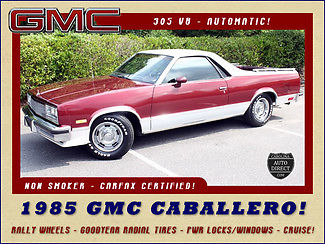 1985 GMC Other Caballero Limited Edition - RALLY WHEELS - GOODYEAR RADIAL TIRES