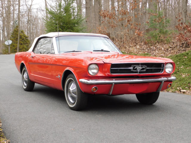 1965 Ford Mustang Convertible, Auto, Power Brakes Ex. Cond.