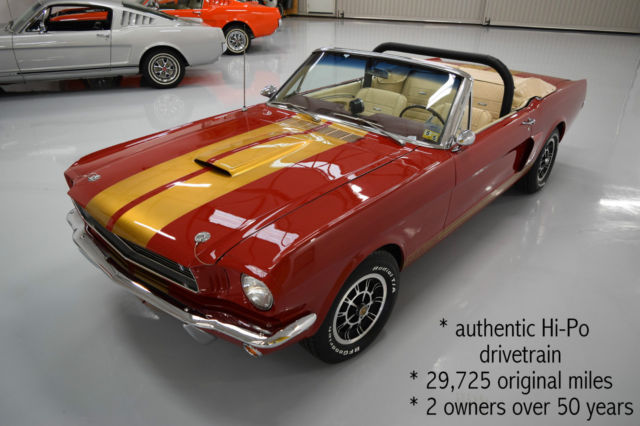 1966 Ford Mustang convertible GT350 replica