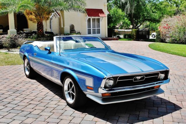 1971 Ford Mustang Mach 1 Convertible Gorgeous classic