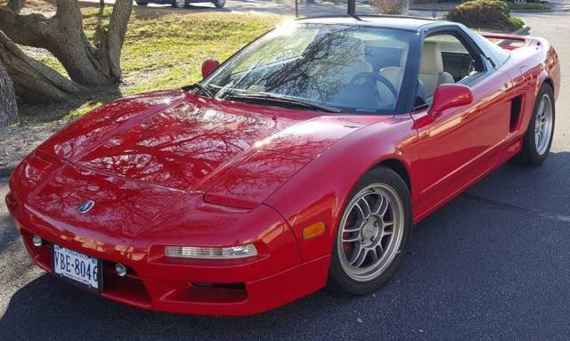 1991 Acura NSX Red