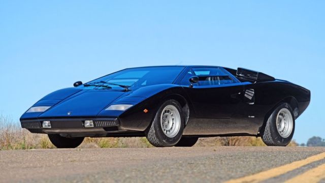 1976 Lamborghini Countach LP400 Periscopio - Rare Nero/Nero - 350 Miles!