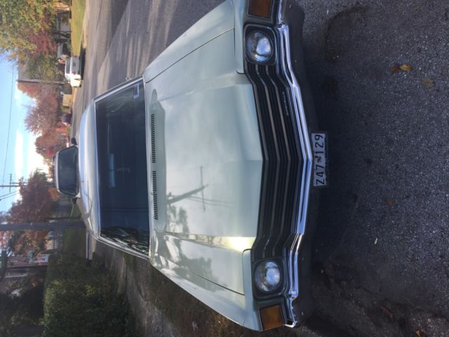 1972 Chevrolet Chevelle Black door trim