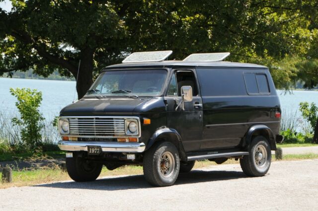 1977 Chevrolet G20 Van G30 4x4 Van Quadravan Shorty Van Stomper Van RARE!