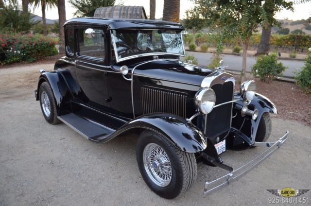 1930 Ford Model A 5-WINDOW STEEL CALIFORNIA STREET ROD