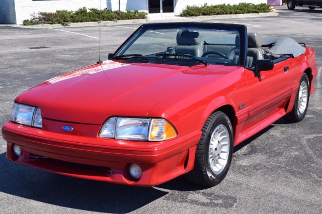 1989 Ford Mustang GT CONVERTIBLE - 25TH ANNIVERSARY EDITION