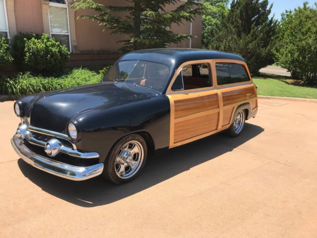 1951 Ford woodie wagon leather & vinyl