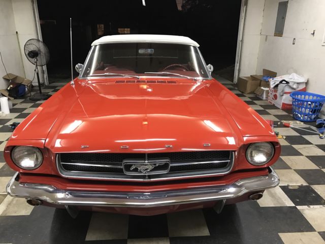 1965 Ford Mustang Convertible (new top)