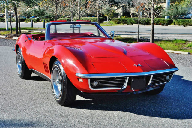 1968 Chevrolet Corvette Convertible #'s Matching 327 4-Speed One Owner