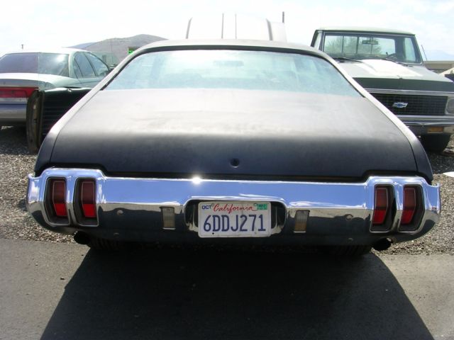 1970 Oldsmobile Cutlass blk