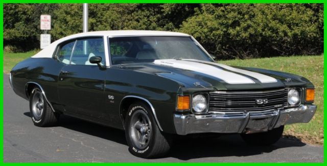 1972 Chevrolet Chevelle Loaded with Factory Options & Original Build Sheet