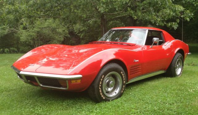 1972 Chevrolet Corvette Red