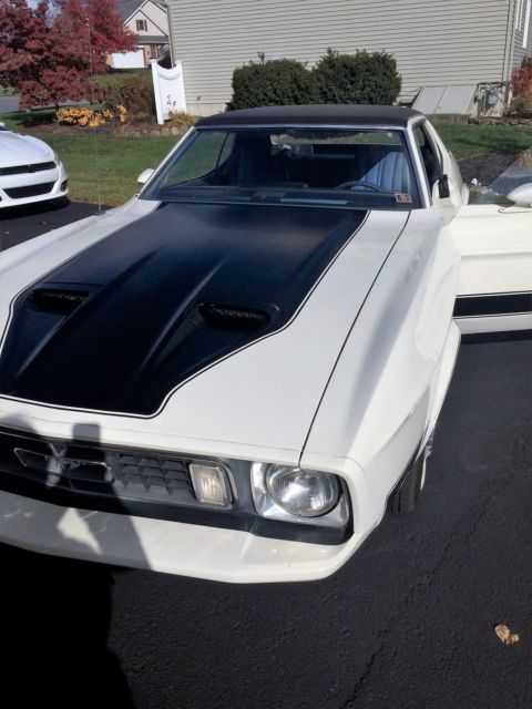 1973 Ford Mustang Mach 1 stripes