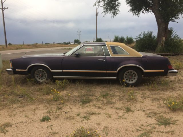 1979 Mercury Cougar Purple with Light Brown