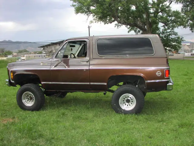 79 K5 BLAZER 4X4 WITH A 4 INCH LIFT AND 33s IN GREAT CONDITION for sale