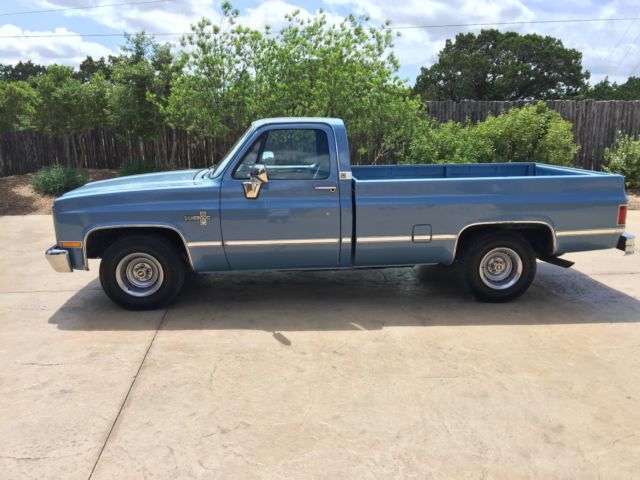 1984 Chevrolet Other Pickups New Blue Cloth
