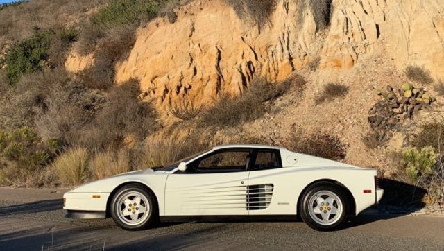 1991 Ferrari Testarossa ~ Rare "Bianco" ~ 3.9L F12 ~ Last Year Of Orig. TR