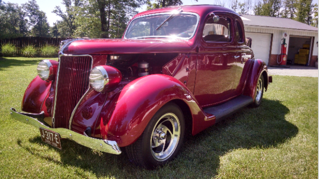 1936 Ford 2Dr. Five Window Coupe Rumble Seat