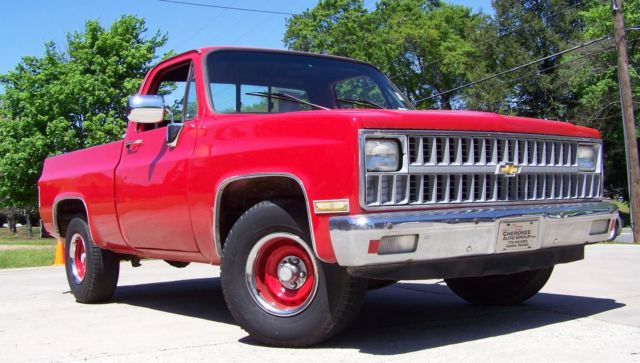 1981 Chevrolet C/K Pickup 1500 C10 6CYL 60 PICS DECENT O'LE BEATER OH HALL YEA!