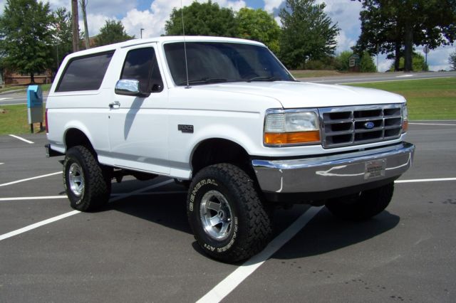 1992 Ford Bronco 1-OWNER 83K CUSTOM XL AWESOME NON XLT EDDIE BAUER