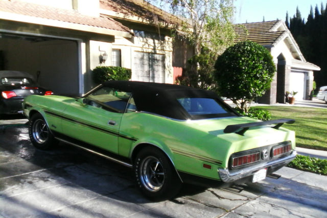 1971 Ford Mustang Special, used in T.V. commercials.