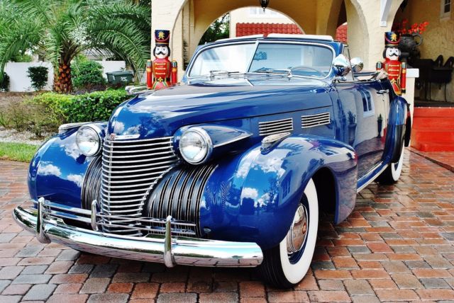 1940 Cadillac Series 62 Convertible Frame-Off Restoration Power Top