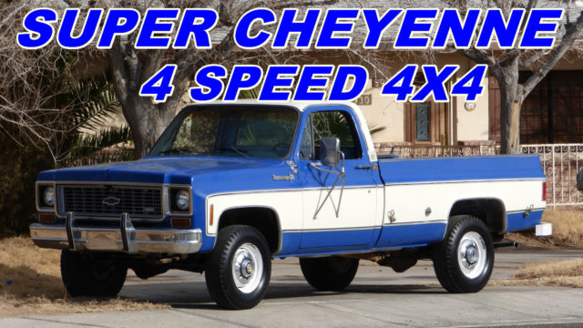 1974 Chevrolet Cheyenne C20, C30, C/K PICKUP 2500, GMC, PICKUPS, C/K 3500