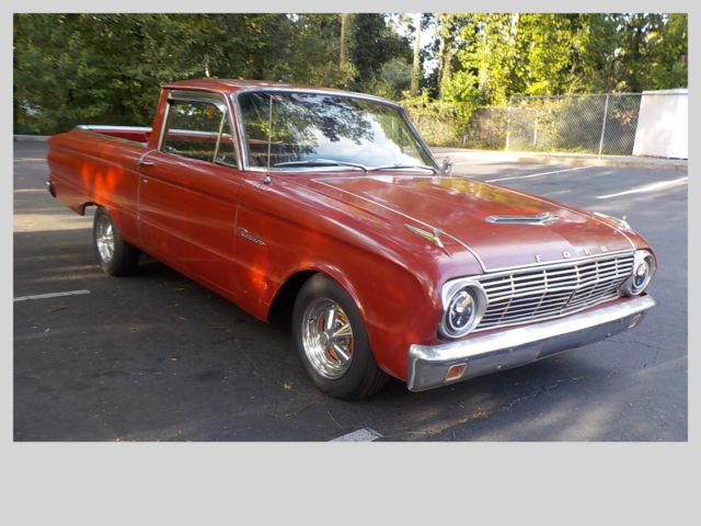 1963 Ford Ranchero with Chrome Trim