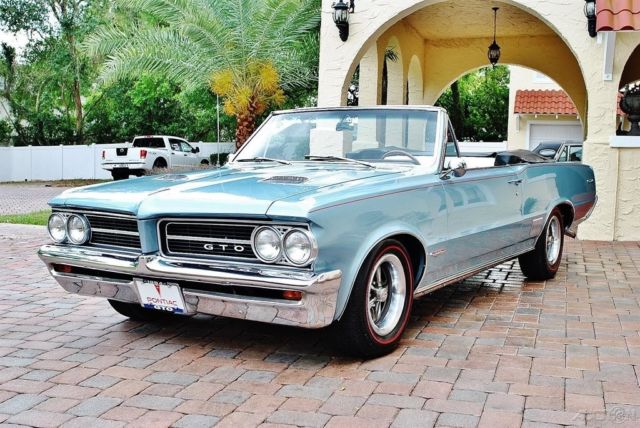 1964 Pontiac GTO Convertible Fully Restored Absolutely Stunning