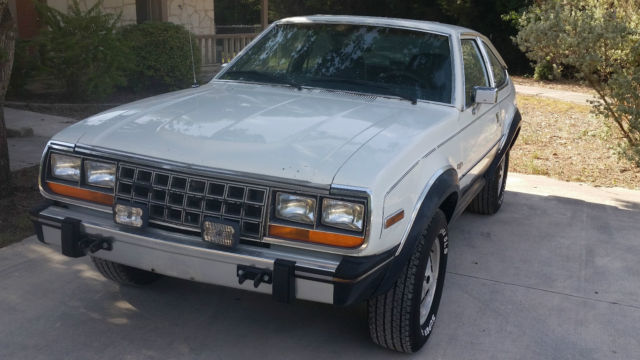 1982 AMC Eagle SX/4 DL