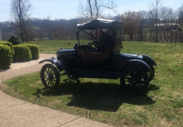 1917 Ford Model T Leather