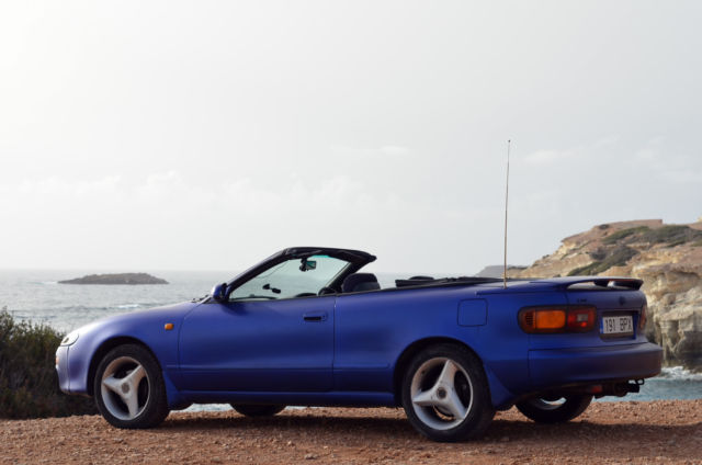 1992 Toyota Celica GT Convertible, 4WS, automatic, A/C, JDM