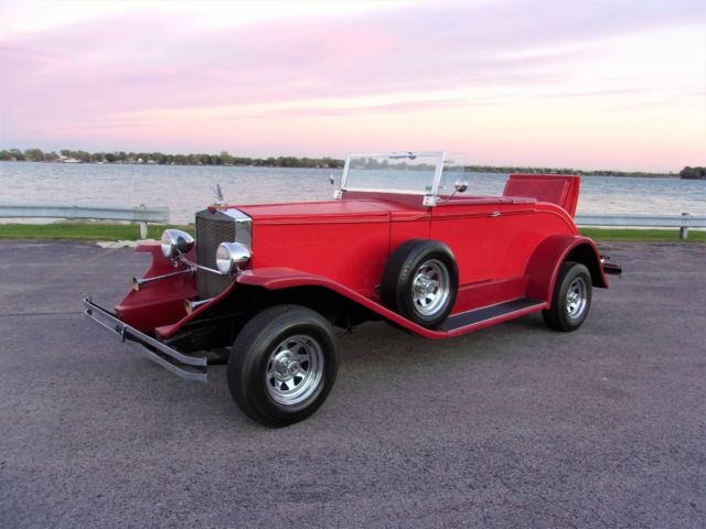 1930 Ford ROADSTER CONVERTIBLE FOUR SPEED - RUMBLE SEAT - NO RESERVE