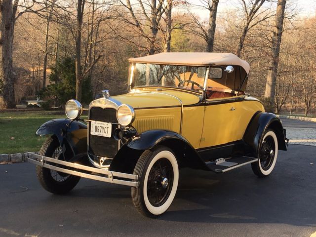 1930 Ford Model A Rumble seat Roadster