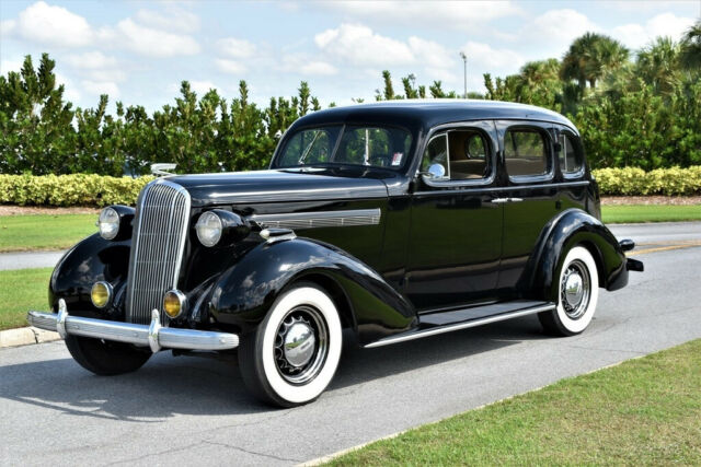 1936 Buick Special Eight 233ci 3 speed manual
