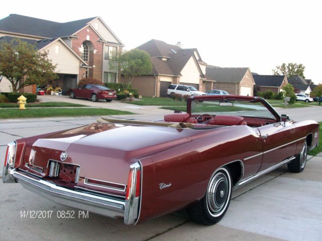 1976 Cadillac Eldorado Convertible  "FLORIDA CAR"