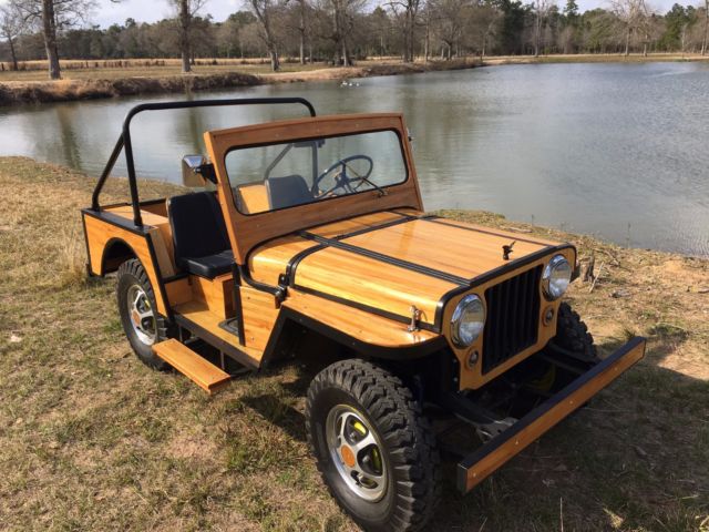 1960 Jeep Beautiful Cypress Wood Bodied Jeep “Woody’s”