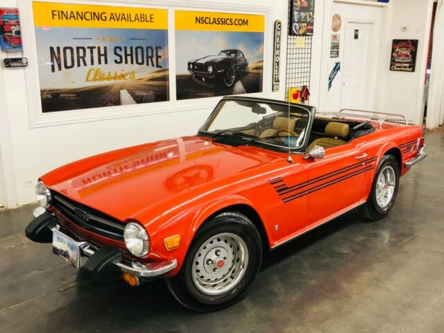 1976 Triumph TR-6 -WELL MAINTAINED ROADSTER-GOOD OVERALL CONDITION-S