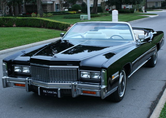 1976 Cadillac Eldorado CONVERTIBLE - ORIGINAL - 16K MILES