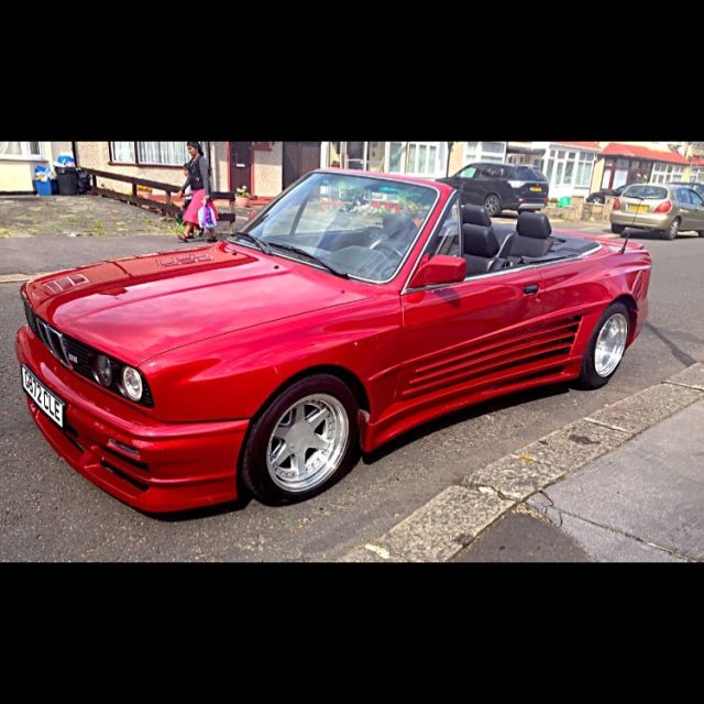 1990 BMW 3-Series E30 Convertible with E36 M3 Engine and Gearbox