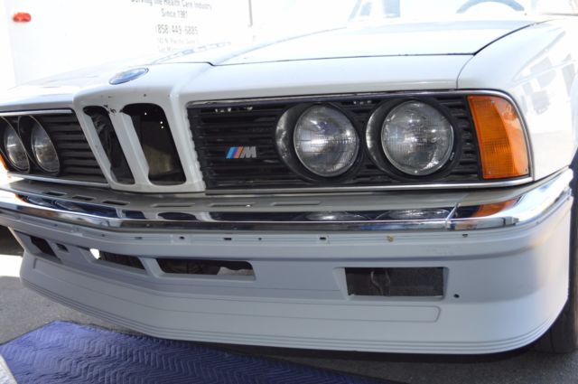 1985 BMW M6 M635CSI Euro M6