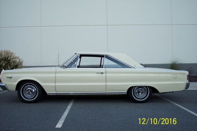 1966 Plymouth Satellite Buckets and Console