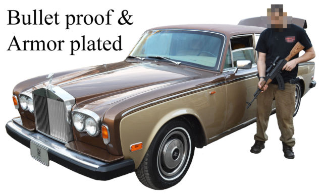 1979 Rolls-Royce Silver Shadow - Wraith II : Armor plated & bullet proof