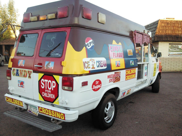 C20 Van Ice Cream Truck Concession Van For Sale Photos Technical