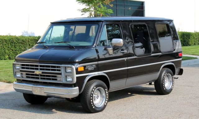 1990 Chevrolet G20 Van "Shorty" Conversion,100% Rust Free, Two Owner
