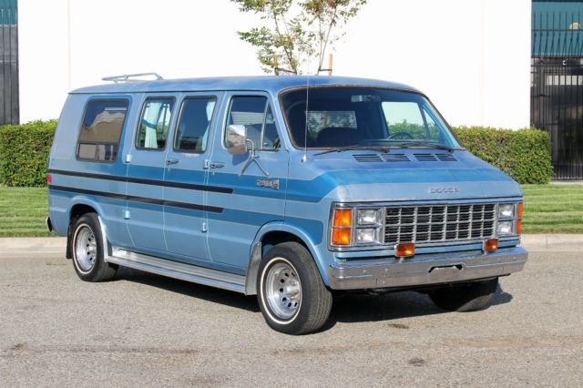 1984 Dodge Ram Van California Original, Conversion Van,100% Rust Free