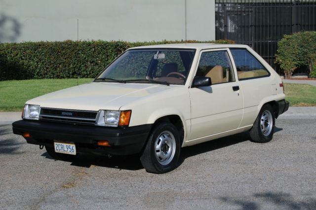1986 Toyota Tercel 4 Spd, 35 mpg's, One owner