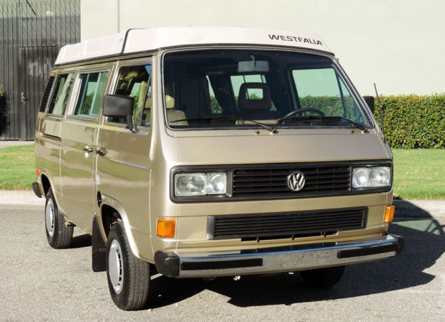 1986 Volkswagen Bus/Vanagon Westfalia, One Owner California Original