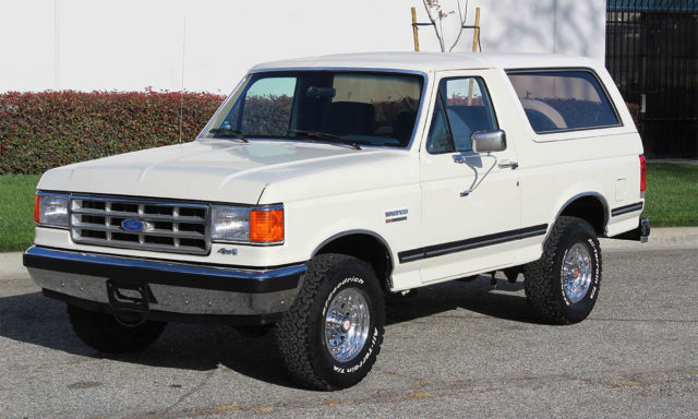 1987 Ford Bronco XLT 4x4, One Owner, 94k Orig Miles